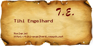 Tihi Engelhard névjegykártya